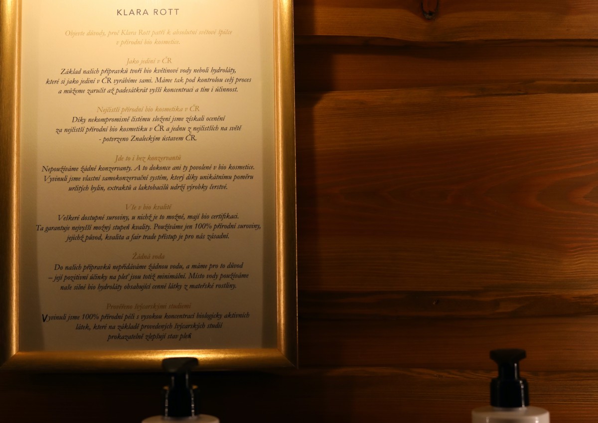 Klara Rott Bio kosmetika, kterou si vás hýčkáme