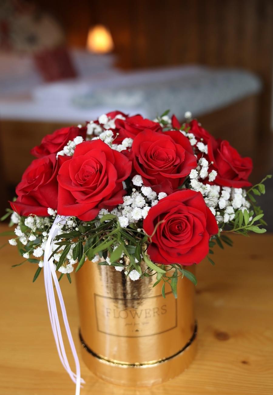 Flowerbox růže